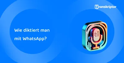 Erfahren Sie, wie Sie mit WhatsApp für eine nahtlose Kommunikation diktieren; meistern Sie Freisprech-Messaging mit nur wenigen Fingertipps.