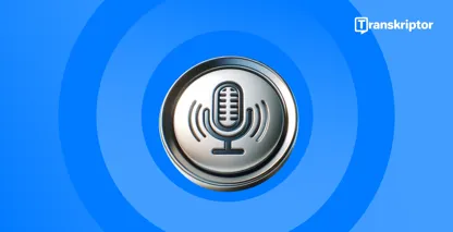 Biểu tượng micrô làm nổi bật phần mềm đọc chính tả để nâng cao năng suất.