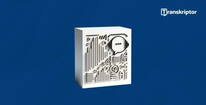 एक पुस्तक कवर पर भाषण बुलबुला और प्रतीकों के साथ ध्वन्यात्मक प्रतिलेखन अवधारणा।