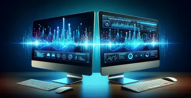 Webm-to-text, a tool interface showcasing the conversion of a WebM file into textual content on a digital platform.