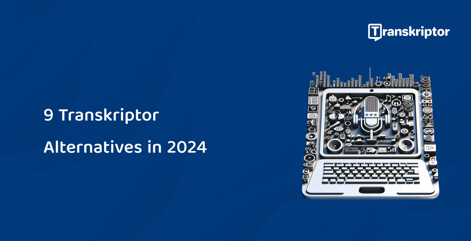 Explore top Transkriptor alternatives offering innovative voice recognition technologies for dictation in 2024.