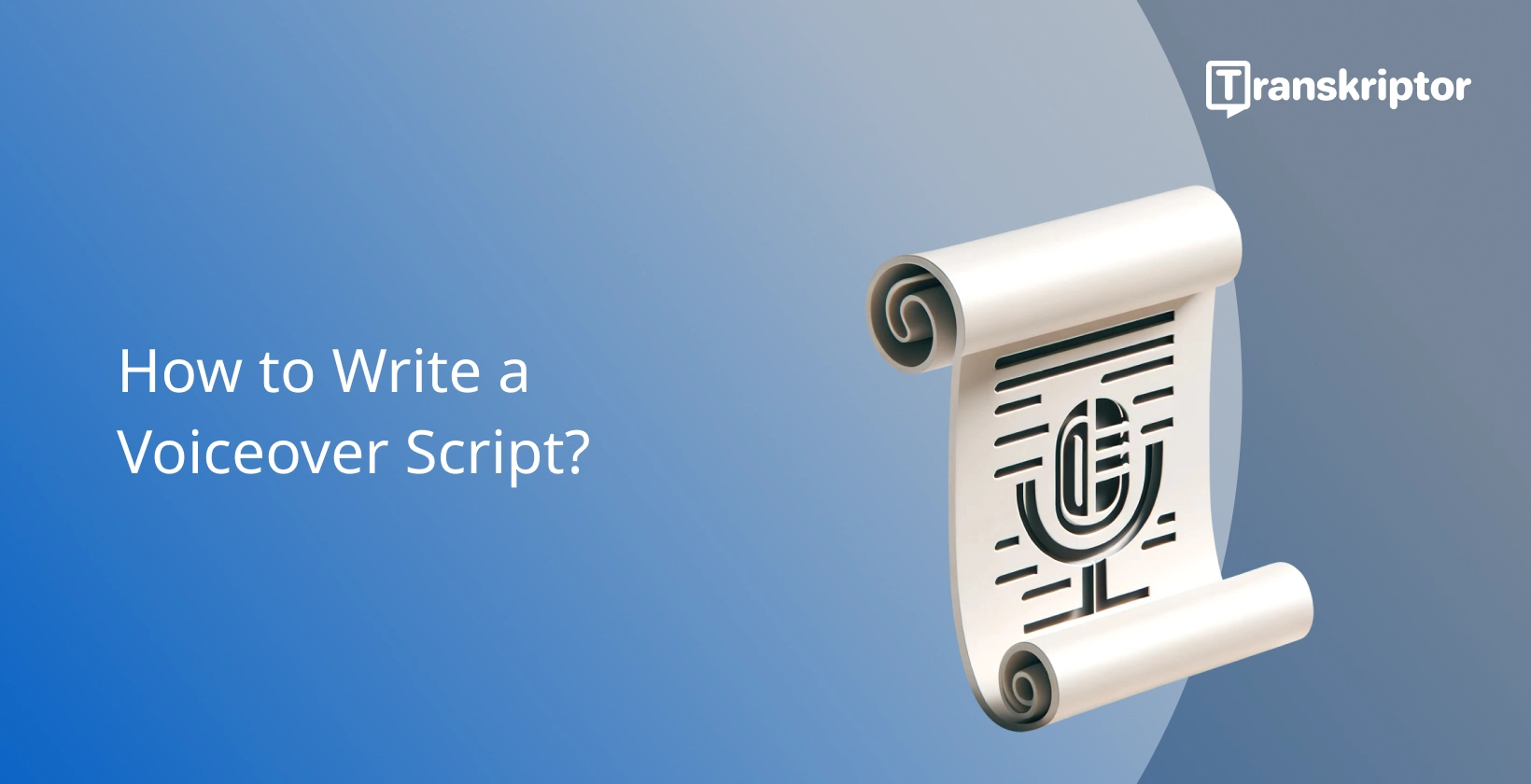 YouTube video to text service depicted with play button and document icons.