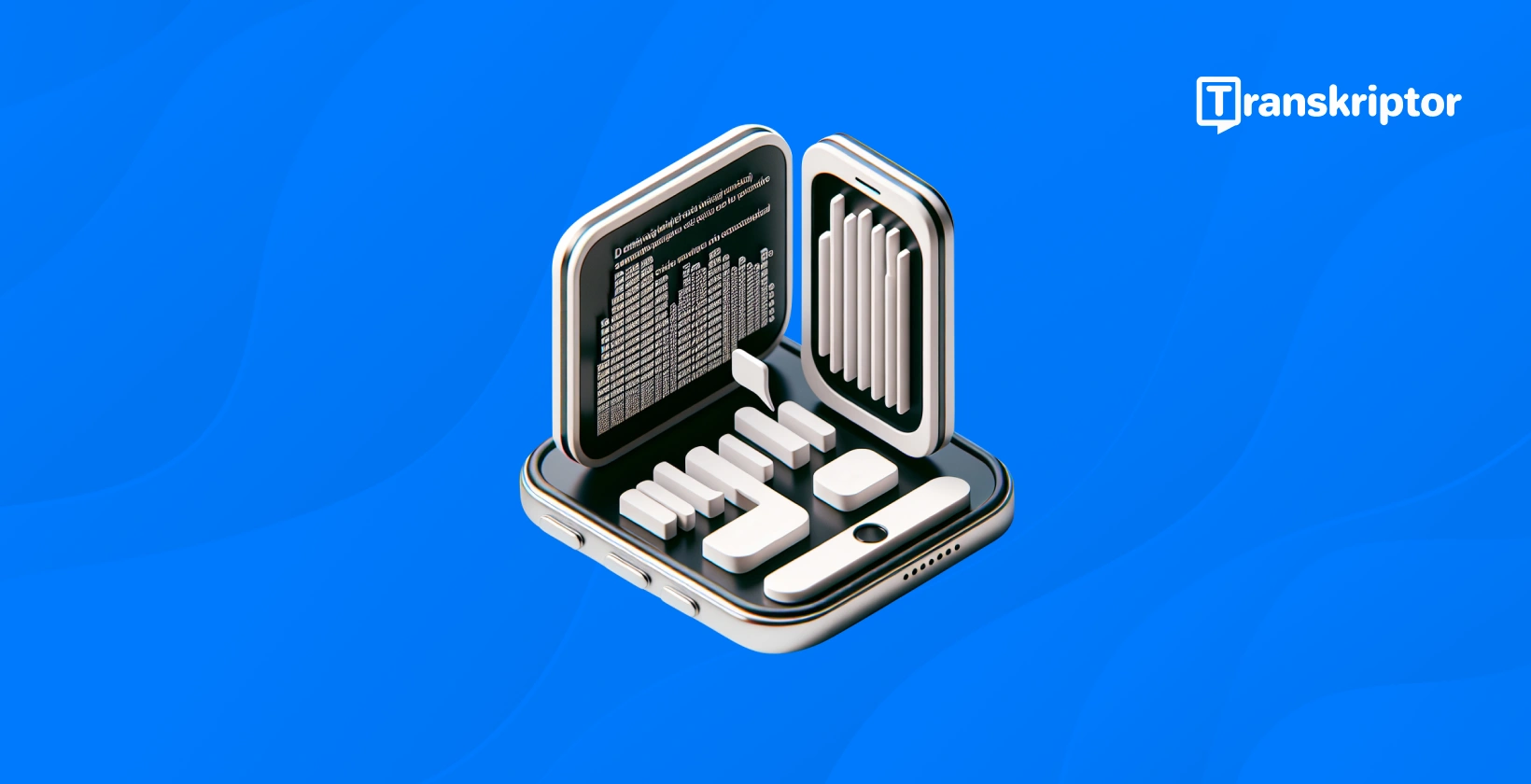 Smartfon z dokumentami prawnymi na ekranie, symbolizujący wygodę automatycznej transkrypcji dla prawników.