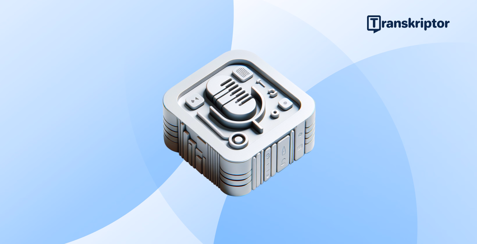 Stilizuota 3D piktograma žymi užrašų programėles mobiliesiems, simbolizuojančias organizavimą ir skaitmeninių užrašų valdymą.