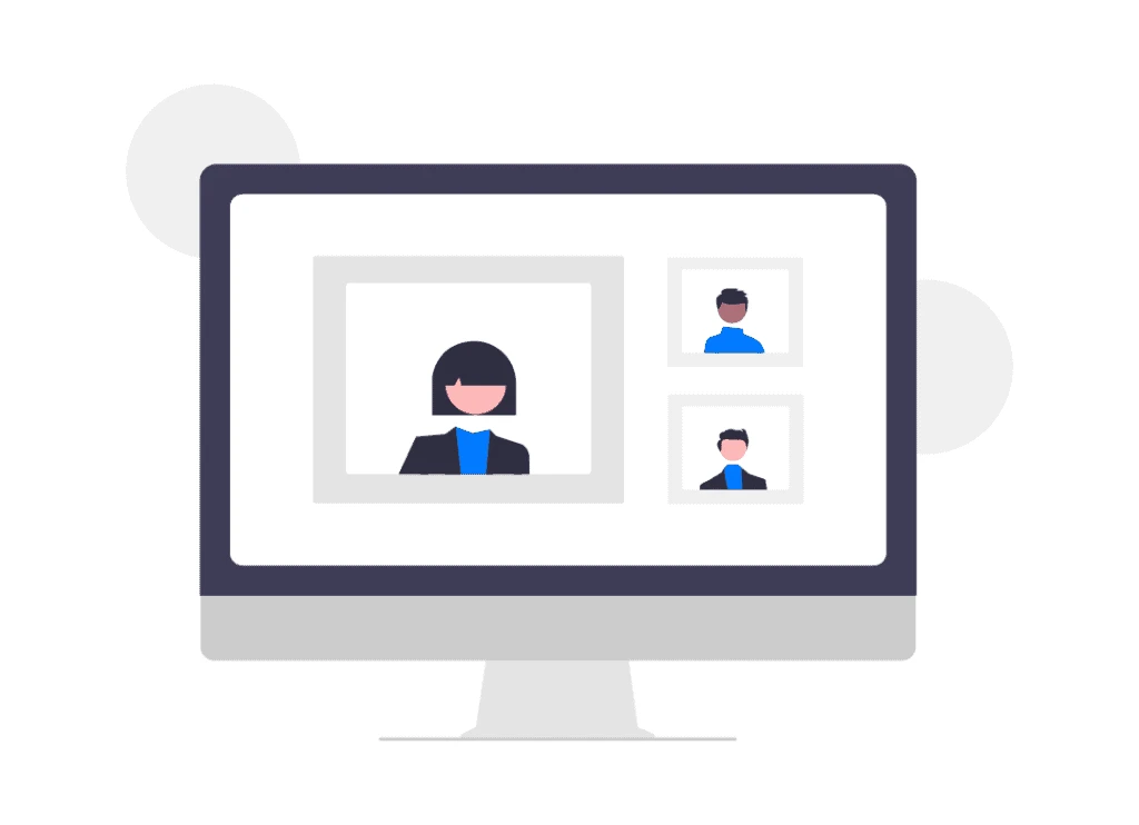 video calls can be recorded as mp4 and converted to text