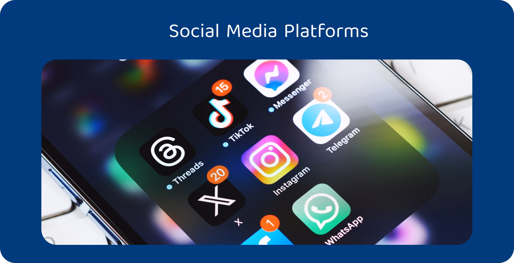 Freelancer network growth with a smartphone displaying social media apps, highlighting networking strategies.