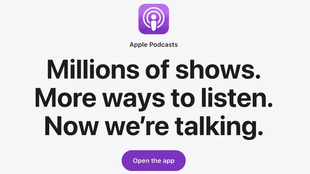 Apple Podcasts is one of the leading podcast platforms