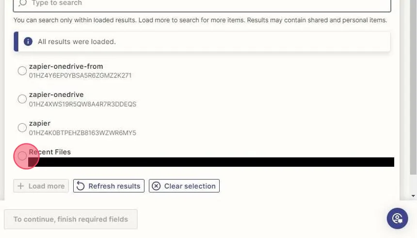 A screenshot showing how to chose the folder to monitor for new transctiptions