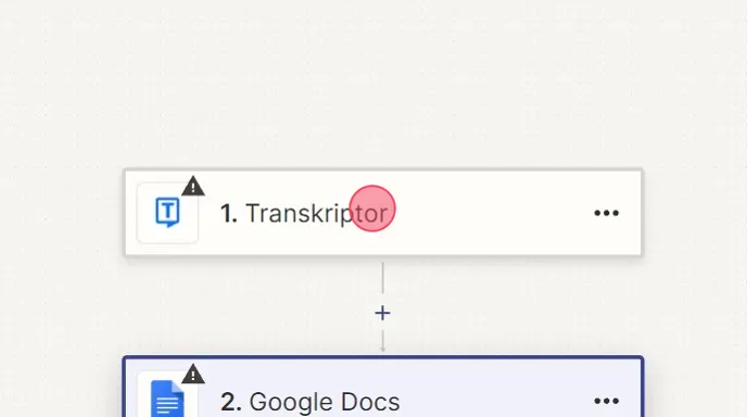 A screenshot showing how to configure the trigger